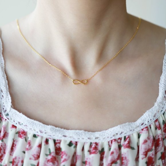 Timeless Infinity Pendant Necklace - Picture 2 of 4